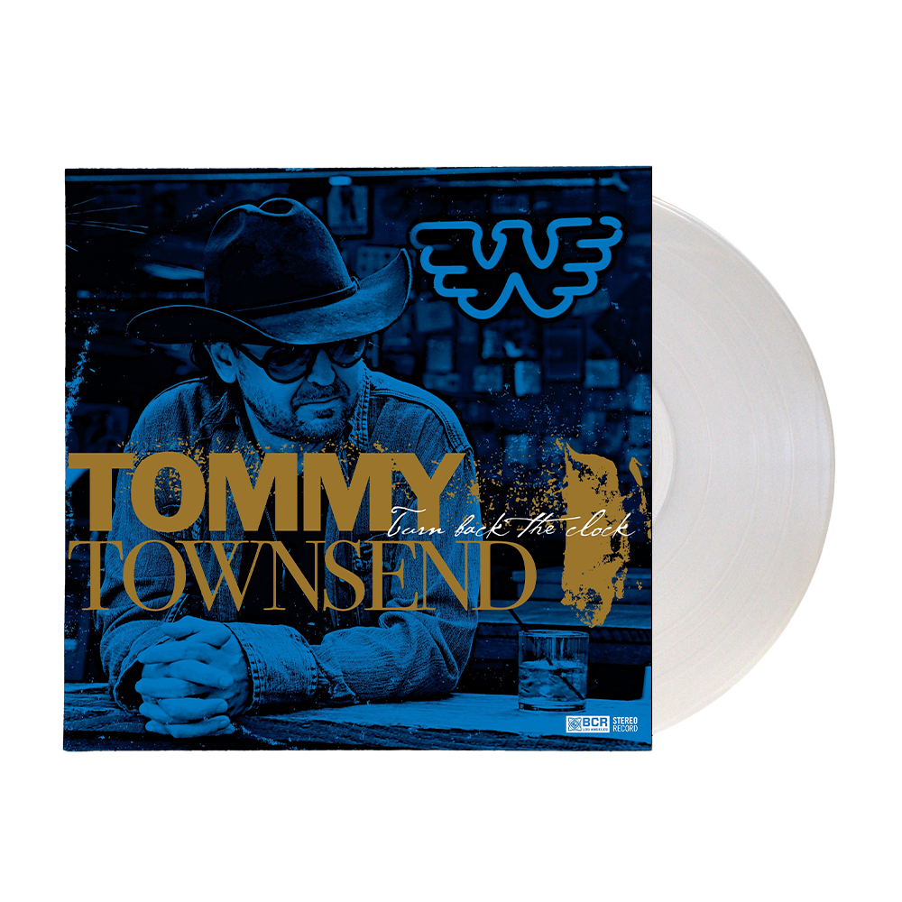 Tommy Townsend Turn Back The Clock (Limited White Vinyl LP + CD) Shooter Jennings & Black