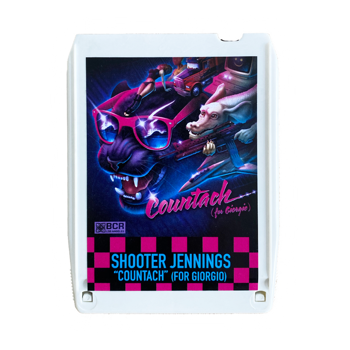 Shooter Jennings - Countach 8 Track - White - Shooter Jennings & Black Country Rock