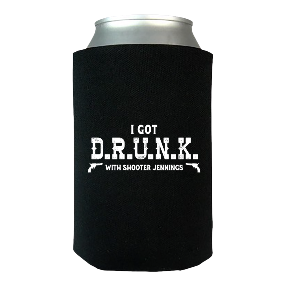 D.R.U.N.K Koozie - Shooter Jennings & Black Country Rock